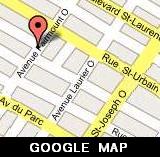 Trouver le Centre Soufi de Montreal avec Google Map